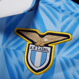 1991/1992 Lazio Home Blue Retro Soccer Jersey
