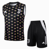 2025 JUV Black Vest Training Jersey(A Set)