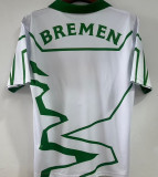 1993 Werder Bremen Home Green White Retro Jersey