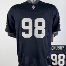 CROSBY #98 Men's Las Vegas Raiders NFL Jersey 突袭者