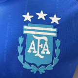 CAMPEONES DEL MUNDO 3 Stars Away Blue Player Version Jersey 2024/25 球员版 ★★