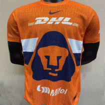 2025/26 Pumas UNAM Orange Player Version Soccer Jersey