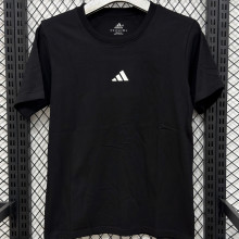 2026/27 AD Black Casual Pure Cotton T-Shirt  T284 AD中间