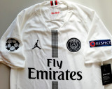 2018/19 PSG JD White Long Sleeve Soccer Jersey
