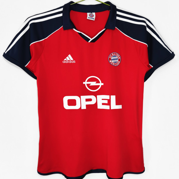 2001/02 BFC Home Red Retro Soccer Jersey 红宝蓝色