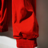 2023 Argentina Red Black Reversible Windbreaker (3 Stars 3星双面 )