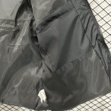 2026/27 NK x AIR Black Cotton Vest Jacket J5502 黑色带帽