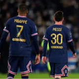 2023/24 PSG 1:1 Quality Home Blue Fans Soccer Jersey