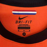 2010 Netherlands Home Orange Retro Jersey