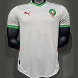 2025/26 Morocco Away White Player Version Soccer Jersey