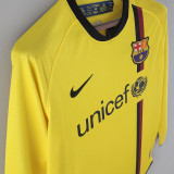 2008/09 BA Away Yellow Long Sleeve Retro Jersey