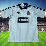 2025/26 AD x oasis #25 Blue Retro Style Fans Soccer Jersey (Have No.25 带号码）