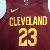 Cleveland JAMES #23 Red NBA Jerseys