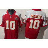 PACHECO #10 Men's Kansas City Chiefs NFL Jersey 酋长  (3代）