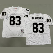 HENDRICKS #83 Men's Las Vegas Raiders Retro NFL Jersey 突袭者