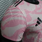 Familia #10 Flamengo Pink Player Version Soccer Jersey 2023 带胸前广告 球员版 ★★