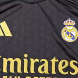 2025/26 RM Black Player Version Kids Jersey 球员版童装
