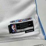 2025 Clippers PAUL #3 White NBA Jersey