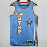 2025 ALL-STAR TATUM # 0  Baby Blue NBA Jerseys