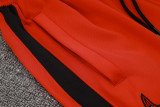 2024/25 Bulls Red Hoody Zipper Jacket Tracksuit