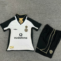 2001/02 M Utd 100th Centenary Reversible Retro Kids Soccer Jersey
