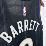 2025 Timberwolves BARRETT #9 Black  NBA Jerseys 热压