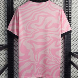Familia #10 Flamengo Pink Fans Soccer Jersey 2023 带胸前广告 ★★