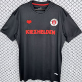 2013/2014 ST PAULI Third Black Retro Soccer Jersey