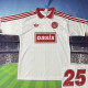 2025/26 AD x oasis #25 White Retro Style Fans Soccer Jersey (Have No.25 带号码）