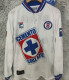 1997/98 Cruz Azul Away White Retro Long Sleeve Soccer Jersey