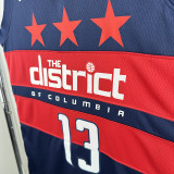 2025 Wizards POOLE #13 Sapphire Blue NBA Jerseys