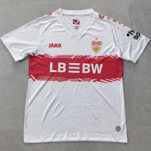 2025/26 VFB Stuttgart Home White Fans Soccer Jersey