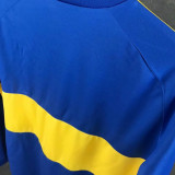 1981 Boca Home Retro Long Sleeve Soccer Jersey