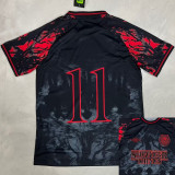 # 11 Halloween 2026 Black Fans Soccer Jersey