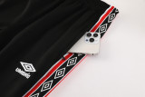 2025/26 M Utd Black Jacket Tracksuit