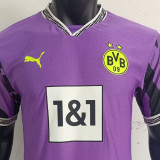 2025 BVB Special Edition Purple Goalkeeper Player Version Soccer Jersey