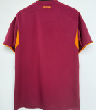 2025/26 Roma 1:1 Quality Home Red Fans Soccer Jersey