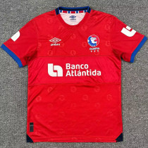 2025/26 CD Olimpia Away Red Fans Soccer Jersey 洪甲奥林匹亚