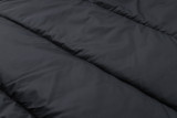 2025 MS Black Cotton Jacket