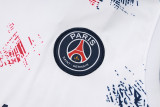 2025 PSG White Vest Training Jersey(A Set)