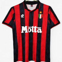 1992/94 AC Milan Home Retro Soccer Jersey