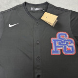 2025/26 PSG Black Baseball T-Shirt