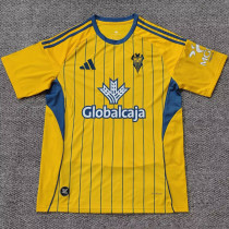 2025/26 Albacete Third Yellow Fans Soccer Jersey 阿尔巴赛特