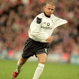 2000/2001 M Utd Away White Retro Fans Soccer Jersey（Vodafone）