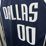 2025 Mavericks CHRISTIE #00 Sapphire Blue City Edition NBA Jersey
