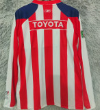 BOFO MY ANGEL #100 Chivas Home Retro Long Sleeve Soccer Jersey 2006/2007 ★★
