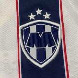 2009/2010 Monterrey Home Retro Long Sleeve Soccer Jersey （3 Stars) 3星