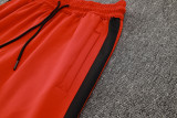 2024/25 Bulls Red Hoody Zipper Jacket Tracksuit