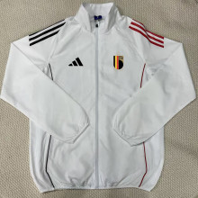 2026 Belgium White Windbreaker