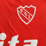 1989/1990 Atlético Independiente Home Red Retro Soccer Jersey